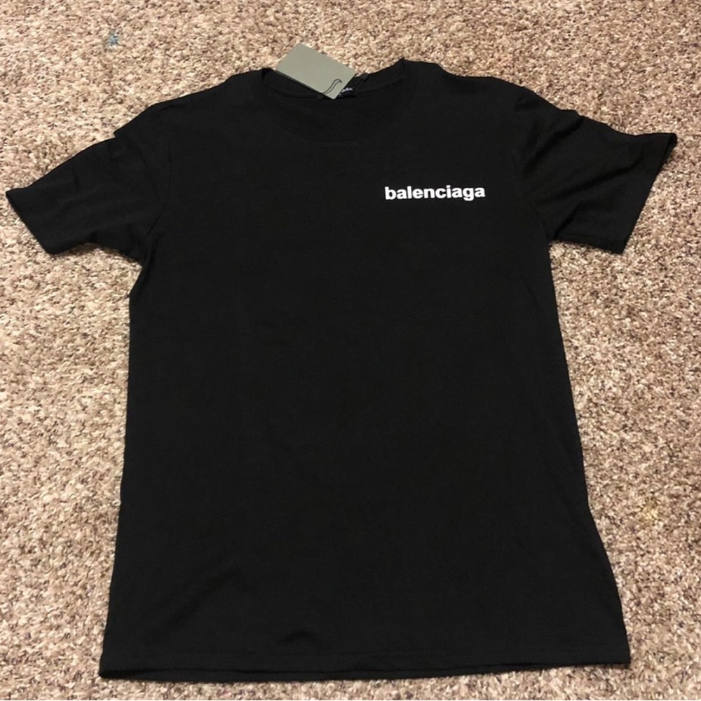 Men's Black Short Sleeve Tee